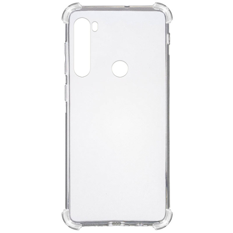 TPU чохол GETMAN Ease logo посилені кути на Xiaomi Redmi Note 8T (Прозорий / Transparent)