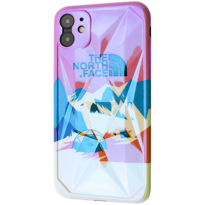 

Силіконовий Print case The North Face Rhombus на iPhone 11 (Pink) 1086472