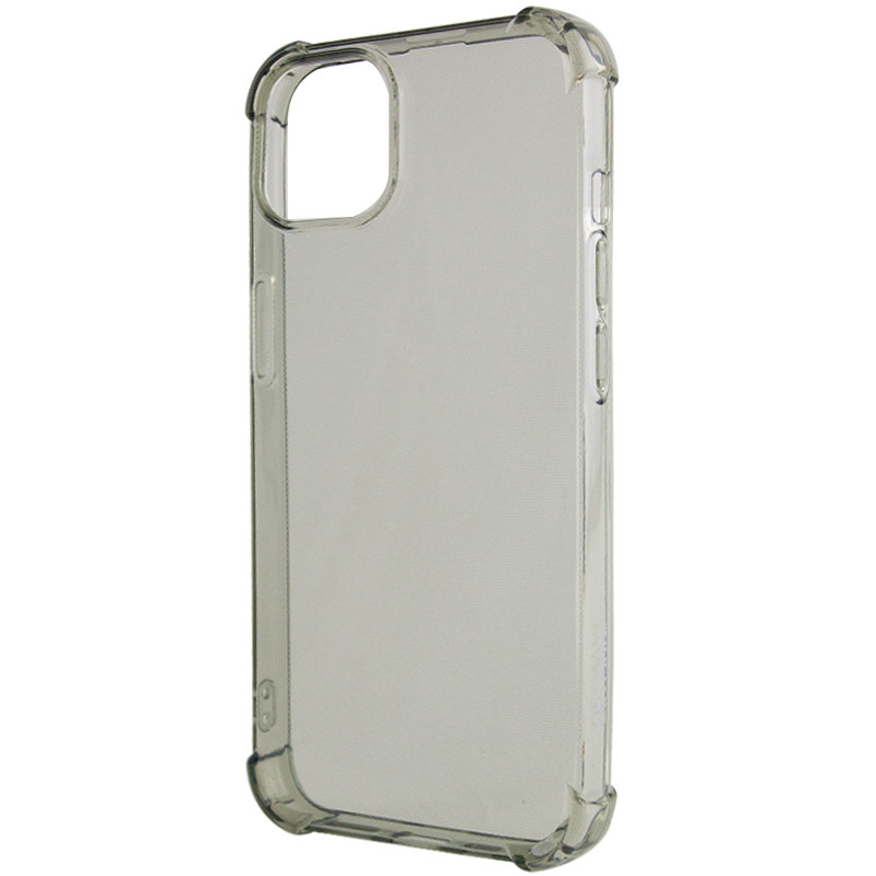 Фото TPU чехол GETMAN Ease logo усиленные углы для Apple iPhone 13 mini (5.4") (Серый (прозрачный)) в магазине vchehle.ua