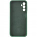Фото Чехол Silicone Cover Lakshmi Full Camera (AA) with logo для Samsung Galaxy A15 4G/5G / M15 5G (Зеленый / Dark green) на vchehle.ua