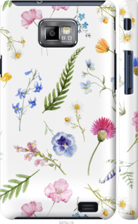 

Чехол Цветочный фон v2 для Samsung Galaxy S2 i9100 1439891