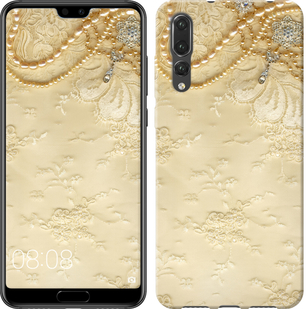 

Чехол Кружевной орнамент для Huawei P20 Pro 635215