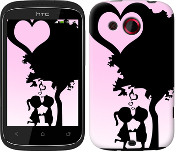 

Чехол Искренняя любовь для HTC Desire C A320e 589632