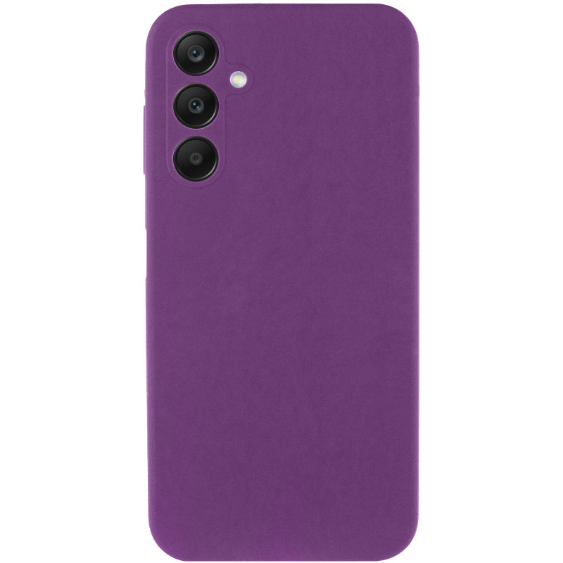 Чохол Silicone Cover Lakshmi Full Camera (AAA) на Samsung Galaxy A26 5G (Сливовий / Purple)