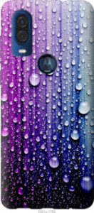 Чехол Капли воды для Motorola One Vision