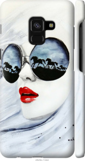 

Чехол Девушка акварелью для Samsung Galaxy A8 2018 A530F 526498