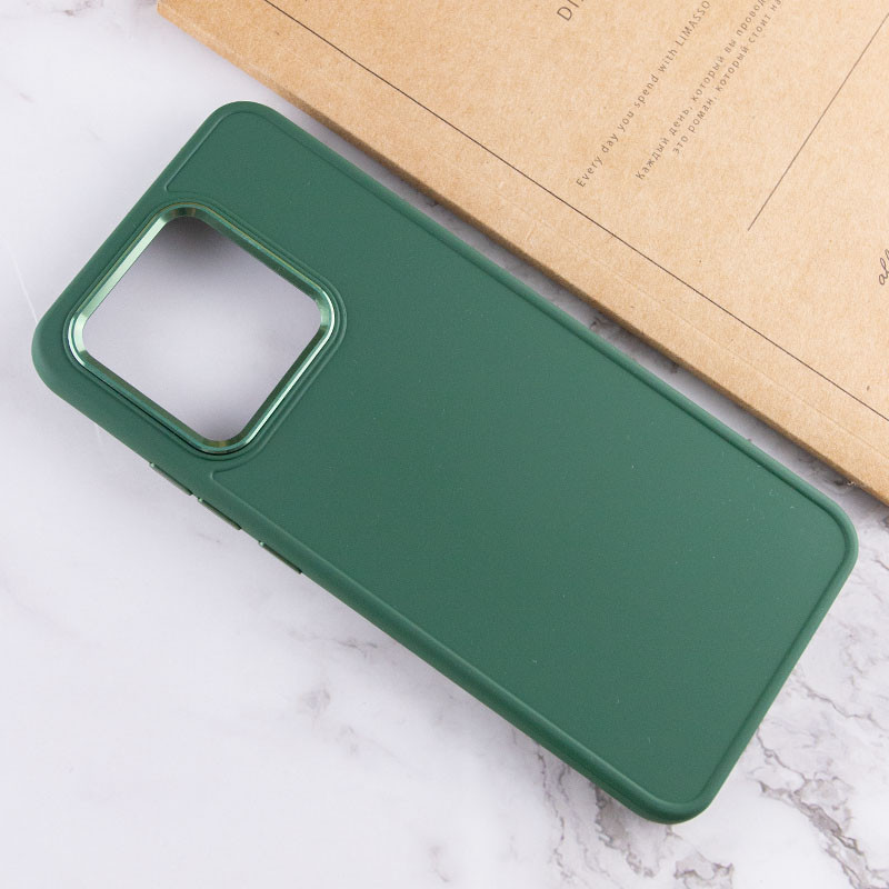 Фото TPU чохол Bonbon Metal Style на Xiaomi Redmi 10C (Зелений / Pine green) в маназині vchehle.ua