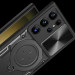 Заказать Ударопрочный чехол Bracket case with Magnetic для Samsung Galaxy S23 Ultra (Black) на vchehle.ua