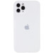 Чехол Silicone Case Full Camera Protective (AA) для Apple iPhone 12 Pro (6.1") (Белый / White)
