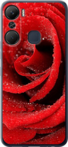 Чехол Красная роза для Infinix Hot 12 Pro
