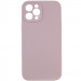 Чохол Silicone Case Full Camera Protective (AA) NO LOGO на Apple iPhone 12 Pro (6.1") (Сірий / Lavender)