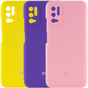 Чехол Silicone Cover Full Camera (AAA) для Xiaomi Redmi Note 10 5G