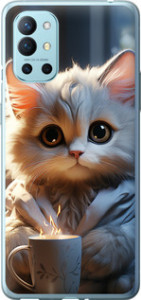 Чехол White cat для OnePlus 9R