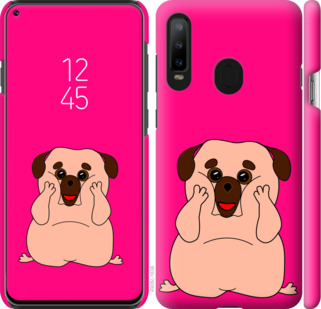 

Чохол Веселий мопс на Samsung Galaxy A8S 928291