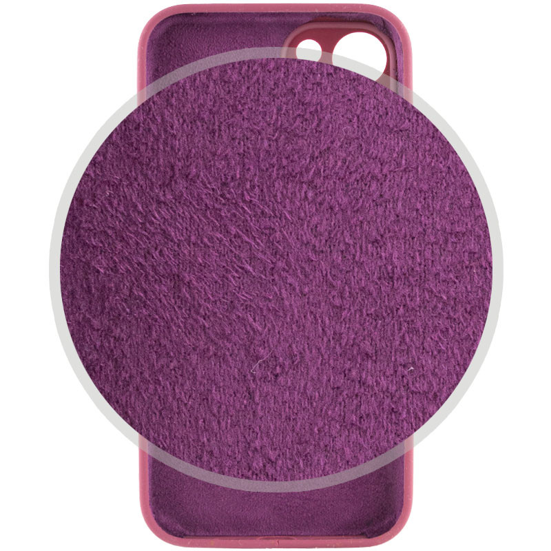 Фото Чехол Silicone Case Full Camera Protective (AA) для Apple iPhone 14 (6.1") (Бордовый / Plum) в магазине vchehle.ua