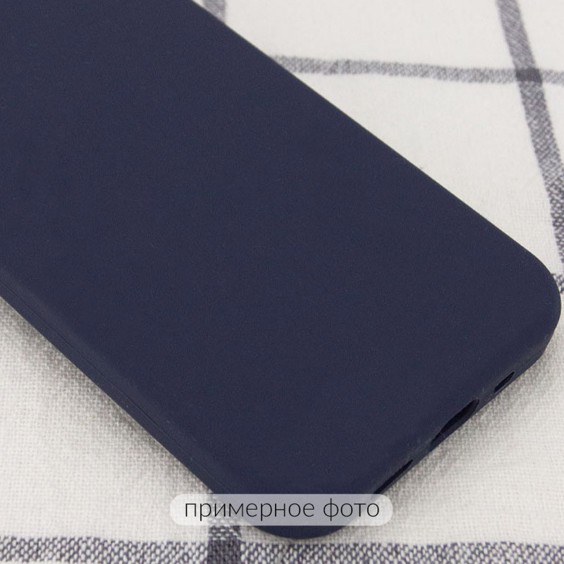 Фото Чехол Silicone Case Full Protective (AA) NO LOGO для Apple iPhone 16 (6.1") (Темно-синий / Midnight blue) на vchehle.ua