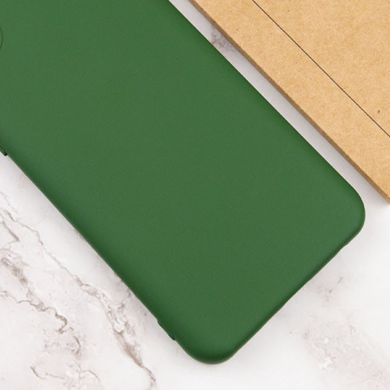Чехол Silicone Cover Lakshmi Full Camera (A) для Xiaomi Redmi A1 / A2 (Зеленый / Dark green) в магазине vchehle.ua