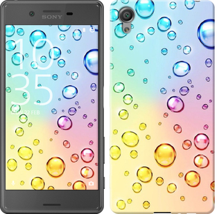 

Чехол Пузырьки для Sony Xperia X F5122 329078