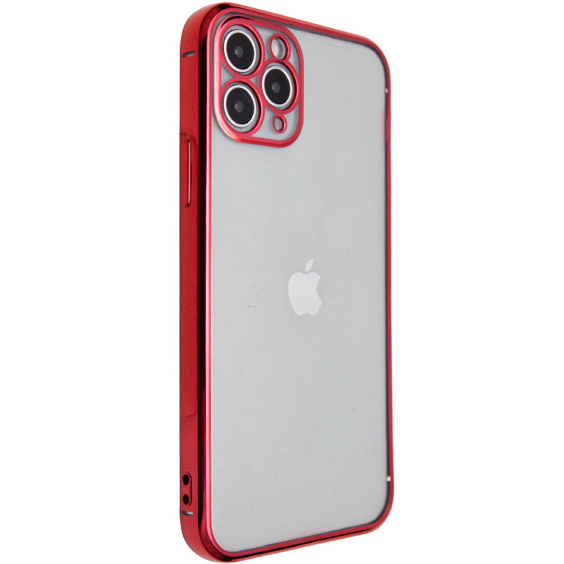 

Прозорий силіконовий чохол глянцева окантовка Full Camera на Apple iPhone 11 Pro Max (6.5") (Червоний) 1096428