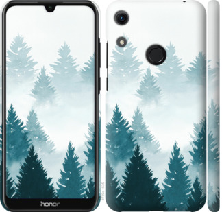 Чехол Акварельные Елки для Huawei Y6s