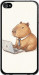 Чохол Funny Capybara CEO Working на iPhone 4