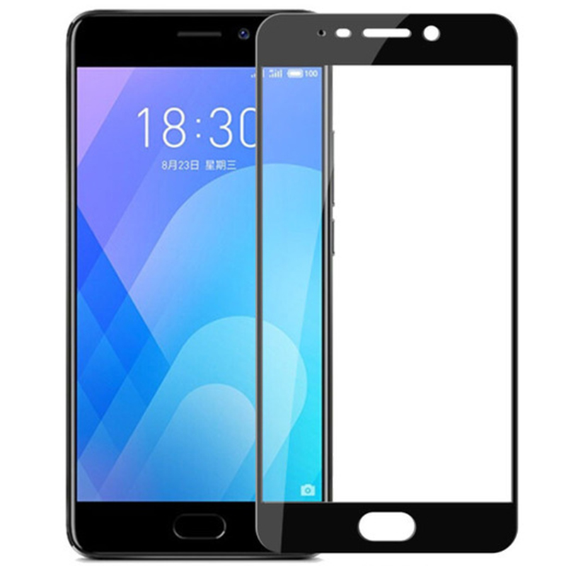 

Захисне кольорове скло Mocolo (CP+) на весь екран на Meizu M6 Note (Чорний) 328812