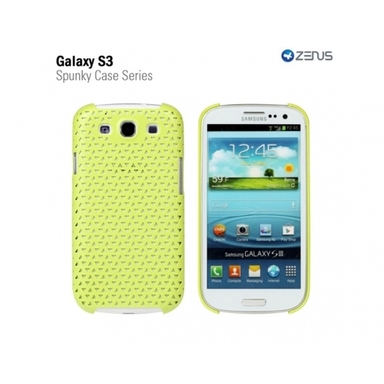 Чехол-сетка Zenus Spunky Case Series для Samsung i9300 Galaxy S3 (Лайм)