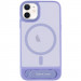Фото TPU+PC чехол Stand case для Apple iPhone 11 (6.1") (Light blue) на vchehle.ua