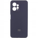 Чохол Silicone Cover Lakshmi Full Camera (AAA) with Logo на Xiaomi Redmi Note 12 4G (Темно-синій / Midnight blue)