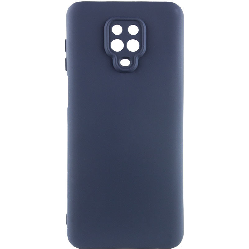 Чохол Silicone Cover Lakshmi Full Camera (A) на Xiaomi Redmi Note 9s / Note 9 Pro / Note 9 Pro Max (Синій / Midnight Blue)