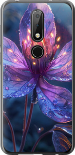 Чехол Магический цветок для Nokia 6.1 Plus