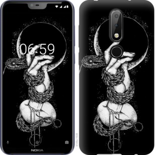 

Чохол Змія в руці на Nokia 6.1 Plus 758387