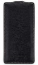 Кожаный чехол (флип) TETDED для Sony Xperia M4 Aqua (Черный / Black)