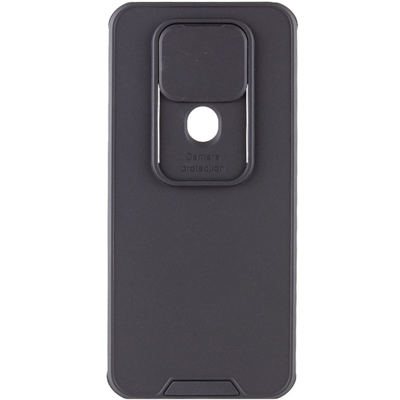 Фото TPU+PC чехол Lens series для TECNO Spark 6 (Черный) на vchehle.ua