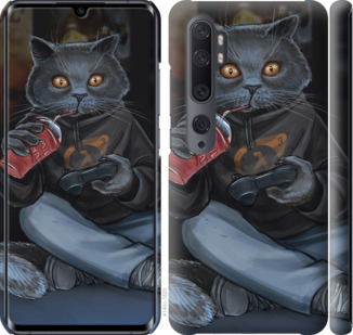 

Чехол gamer cat для Xiaomi Mi Note 10 875193