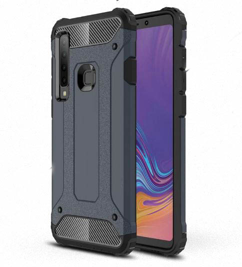 

Бронированный противоударный TPU+PC чехол Immortal для Samsung Galaxy A9 (2018) (Серый / Metal slate) 678023