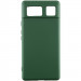 Чохол Silicone Cover Lakshmi (A) на Google Pixel 6 (Зелений / Dark green)