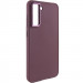 TPU чохол Bonbon Metal Style на Samsung Galaxy S23+ (Бордовий / Plum)