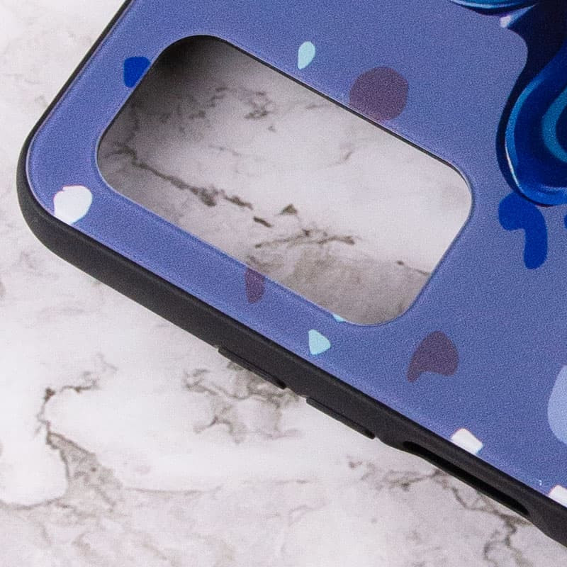 

TPU+Glass чохол Diversity для Xiaomi Mi 10T (Stains blue) 1223109