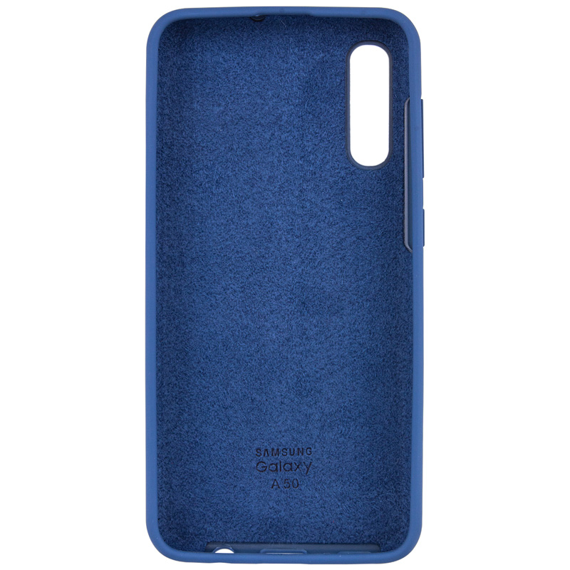 

Чохол Silicone Cover Full Protective (AA) для Samsung Galaxy A50 (A505F) (Синій / Navy Blue) 709003