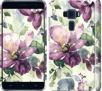 

Чохол Квіти аквареллю на Asus Zenfone 3 ZE520KL 296944
