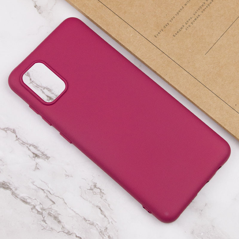 Фото Чохол Silicone Cover Lakshmi (AA) на Samsung Galaxy A71 (Бордовий / Marsala) в маназині vchehle.ua