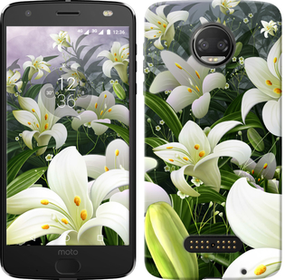 

Чохол Білі лілії на Motorola Moto Z3 Play 667744
