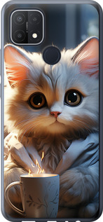Чехол White cat для Oppo A15