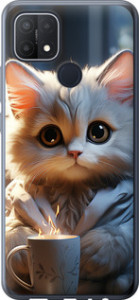 Чехол White cat для Oppo A15
