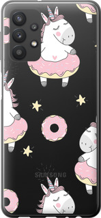 

Чехол Единорожки для Samsung Galaxy A32 A325F 1624747