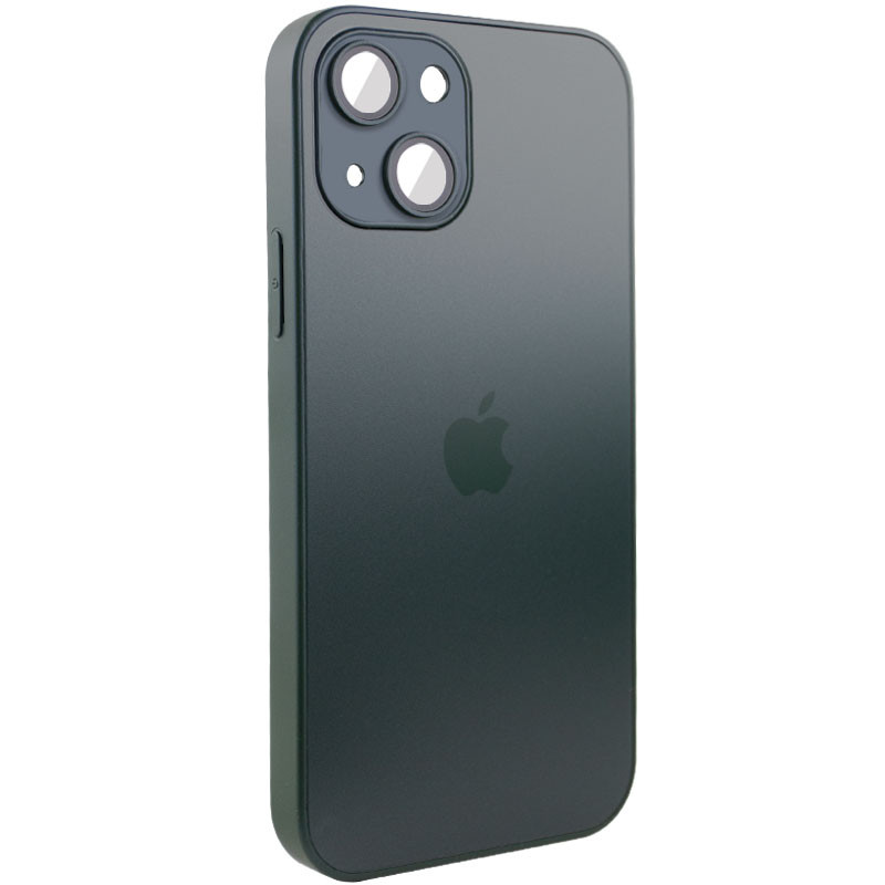 Фото Чохол TPU+Glass Sapphire matte case на Apple iPhone 13 (6.1") (Cangling Green) на vchehle.ua