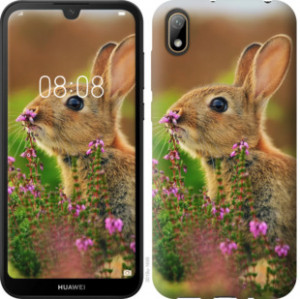 Чохол Кролик і квіти на Huawei Y5 2019