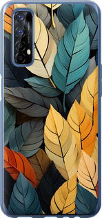 

Чехол Кольорове листя для Realme 7 1629667