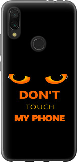 Чехол Don't touch the phone для Xiaomi Redmi 7